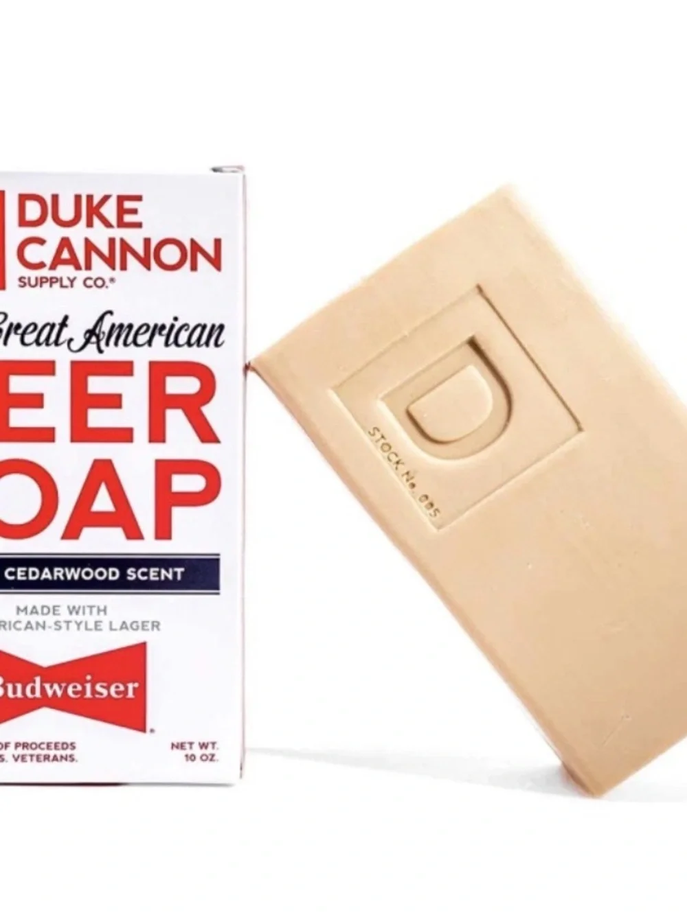 Duke Cannon Supply CO The Great American Beer Soap - warm Cedarwood